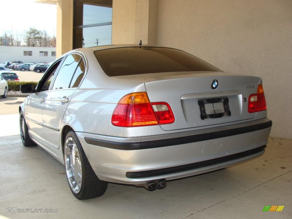 1999 3 Series 328i Sedan - Titanium Silver Metallic / Black photo #5