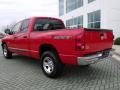 2008 Flame Red Dodge Ram 1500 SXT Quad Cab  photo #3