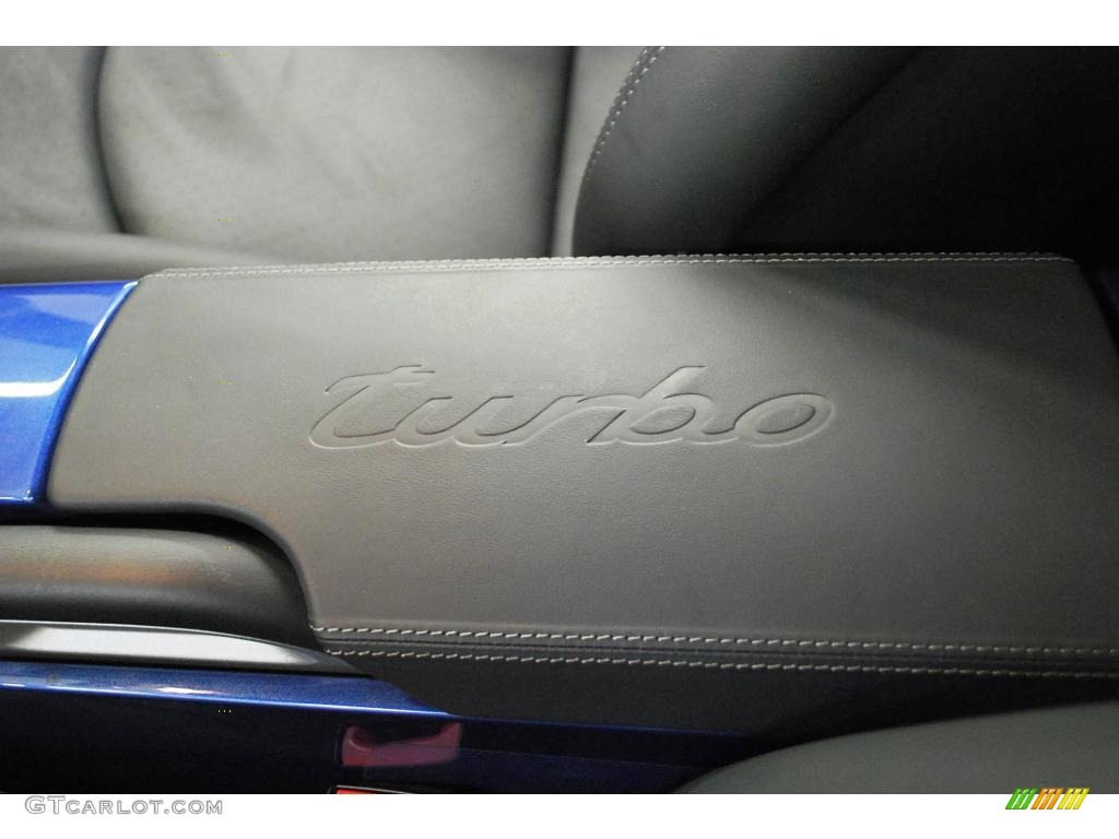 2008 911 Turbo Coupe - Cobalt Blue Metallic / Natural Grey photo #23