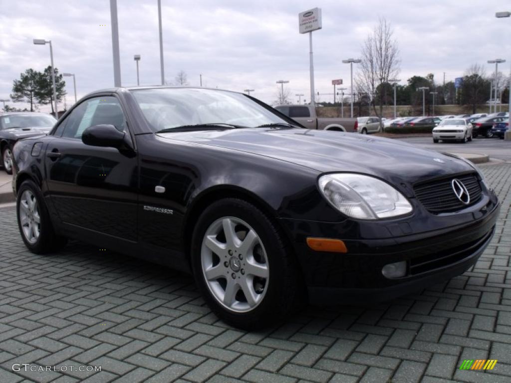 1999 Black MercedesBenz SLK 230 Kompressor Roadster 26832137 Photo 7