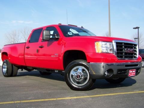 2010 GMC Sierra 3500HD SLE Crew Cab 4x4 Dually Data, Info and Specs