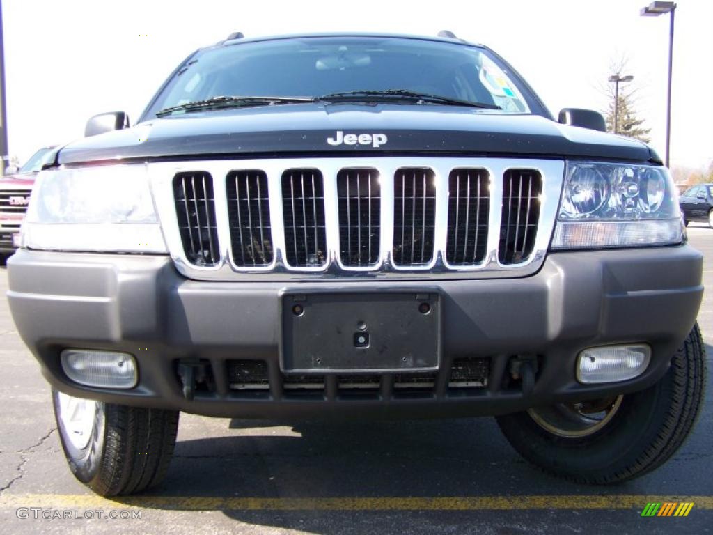 2003 Grand Cherokee Laredo 4x4 - Brilliant Black / Dark Slate Gray photo #3