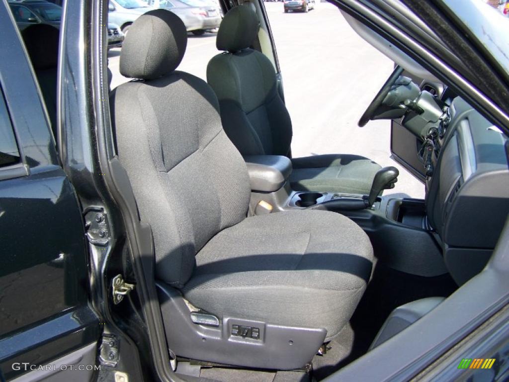 2003 Grand Cherokee Laredo 4x4 - Brilliant Black / Dark Slate Gray photo #14