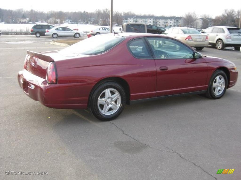 2005 Monte Carlo LS - Sport Red Metallic / Ebony photo #8