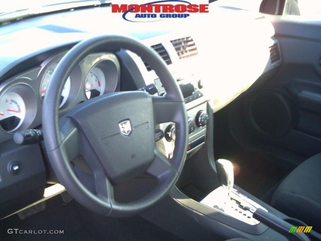 2009 Avenger SE - Deep Water Blue Pearl / Dark Slate Gray photo #9