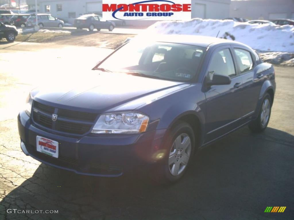 2009 Avenger SE - Deep Water Blue Pearl / Dark Slate Gray photo #23
