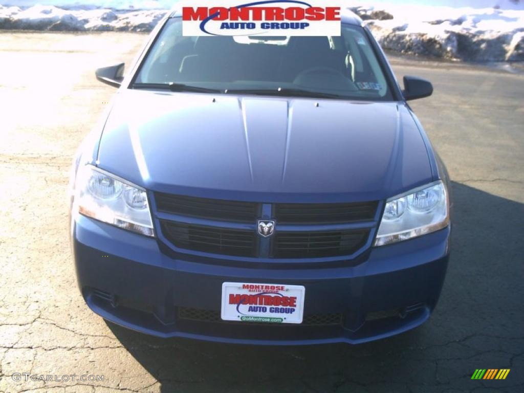 2009 Avenger SE - Deep Water Blue Pearl / Dark Slate Gray photo #24