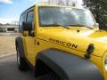 2008 Detonator Yellow Jeep Wrangler Rubicon 4x4  photo #3