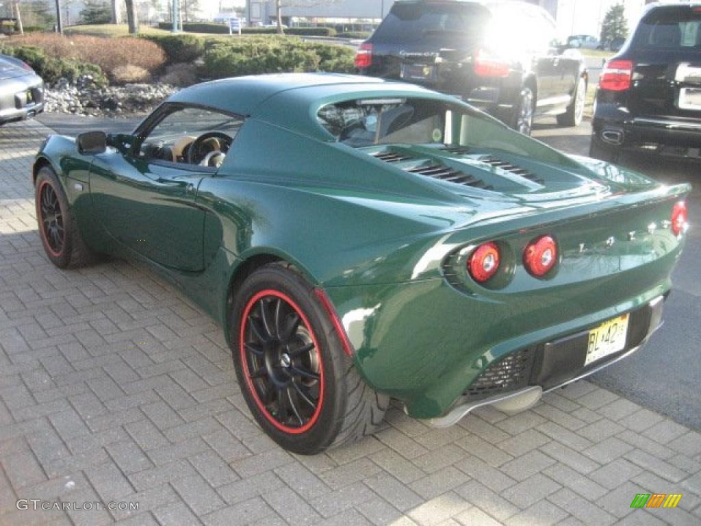 2008 Elise  - British Racing Green / Biscuit photo #3