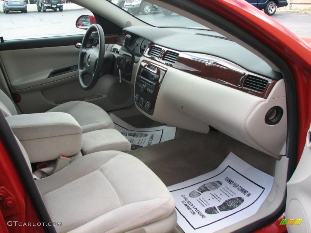 2008 Impala LS - Precision Red / Gray photo #7