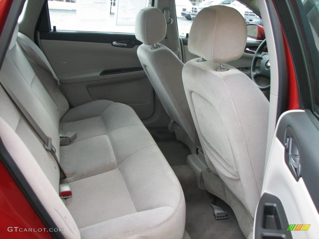 2008 Impala LS - Precision Red / Gray photo #9