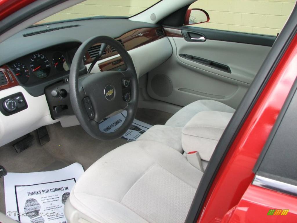 2008 Impala LS - Precision Red / Gray photo #11