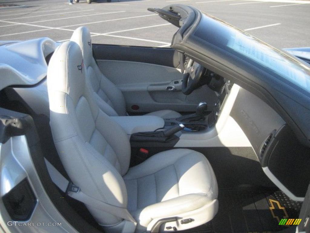 Titanium Interior 2007 Chevrolet Corvette Convertible Photo #26854414