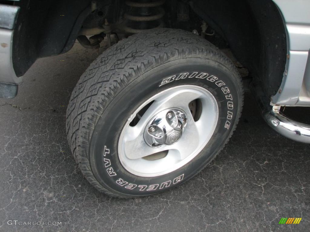 2001 Ram 1500 SLT Regular Cab 4x4 - Bright Silver Metallic / Mist Gray photo #12