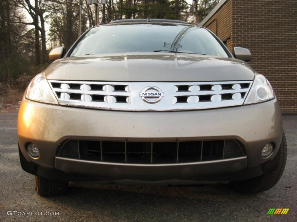 2003 Murano SL - Polished Pewter Metallic / Cafe Latte photo #3