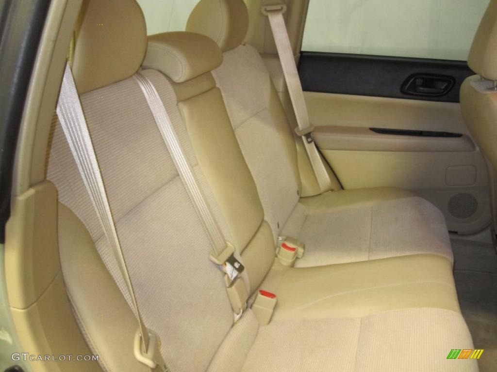 2007 Forester 2.5 X - Champagne Gold Opal / Desert Beige photo #7