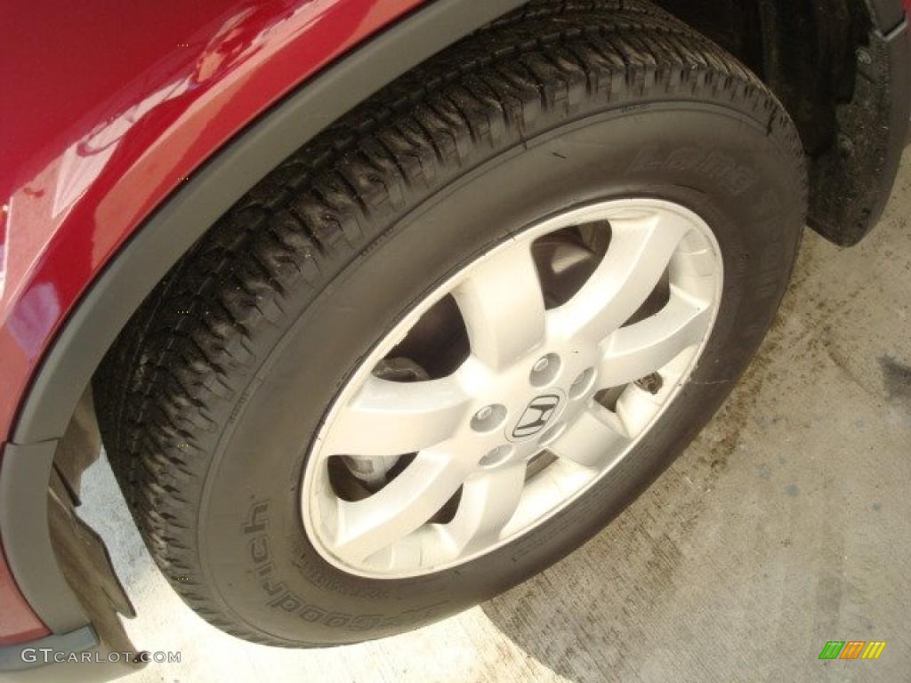 2008 CR-V EX-L 4WD - Tango Red Pearl / Gray photo #7