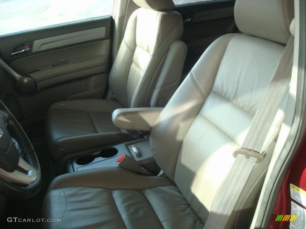 2008 CR-V EX-L 4WD - Tango Red Pearl / Gray photo #8