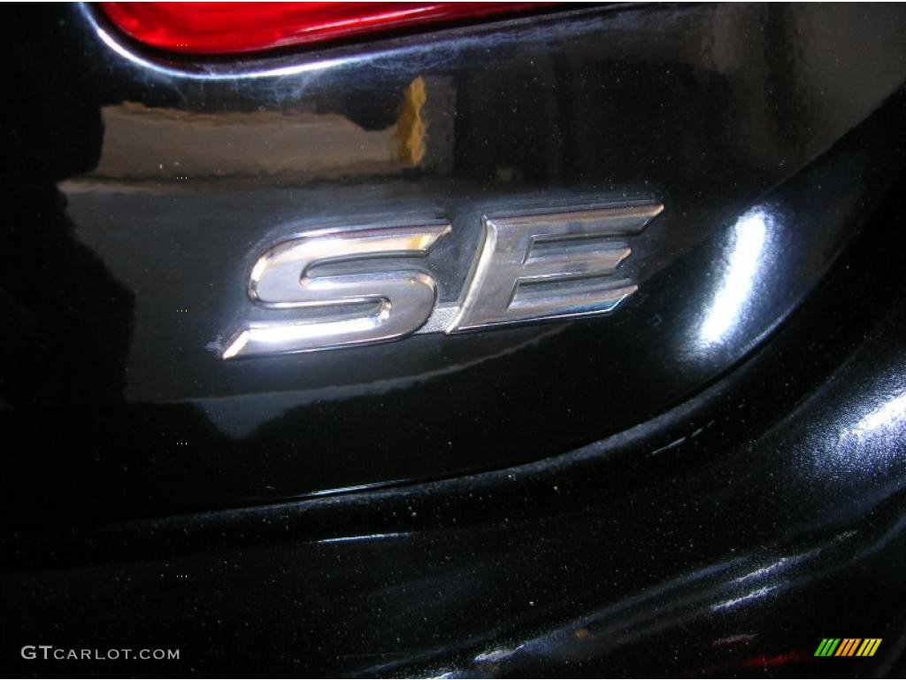 2007 Camry SE - Black / Dark Charcoal photo #14