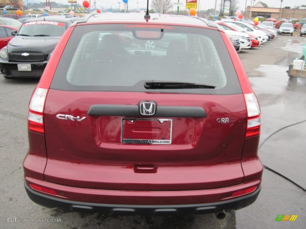 2010 CR-V LX - Tango Red Pearl / Gray photo #4