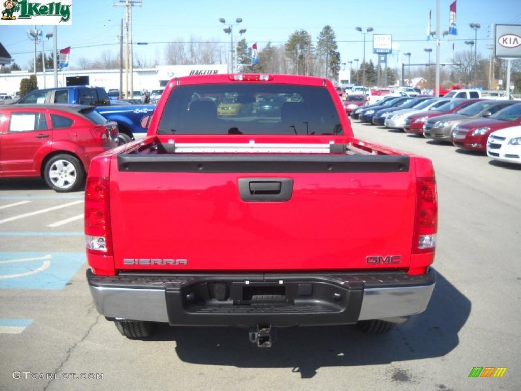 2008 Sierra 1500 Extended Cab - Fire Red / Light Cashmere photo #5