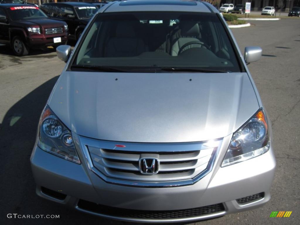 2010 Odyssey EX-L - Alabaster Silver Metallic / Gray photo #2