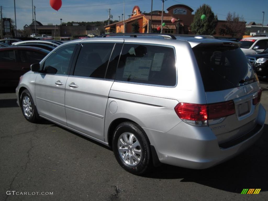 2010 Odyssey EX-L - Alabaster Silver Metallic / Gray photo #3
