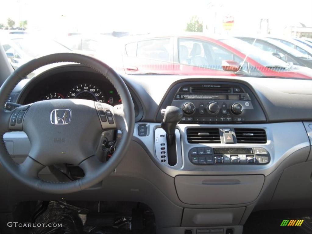 2010 Odyssey EX-L - Alabaster Silver Metallic / Gray photo #5