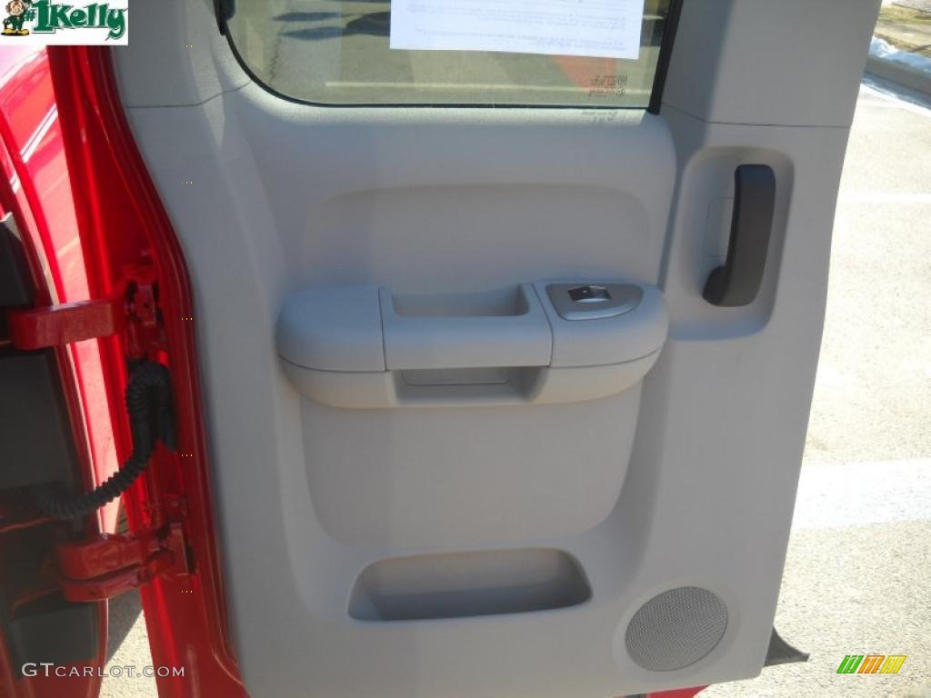 2008 Sierra 1500 Extended Cab - Fire Red / Light Cashmere photo #12