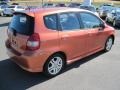 2007 Blaze Orange Metallic Honda Fit Sport  photo #5