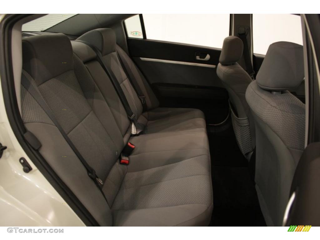 2008 Galant ES - Dover White Pearl / Gray photo #19