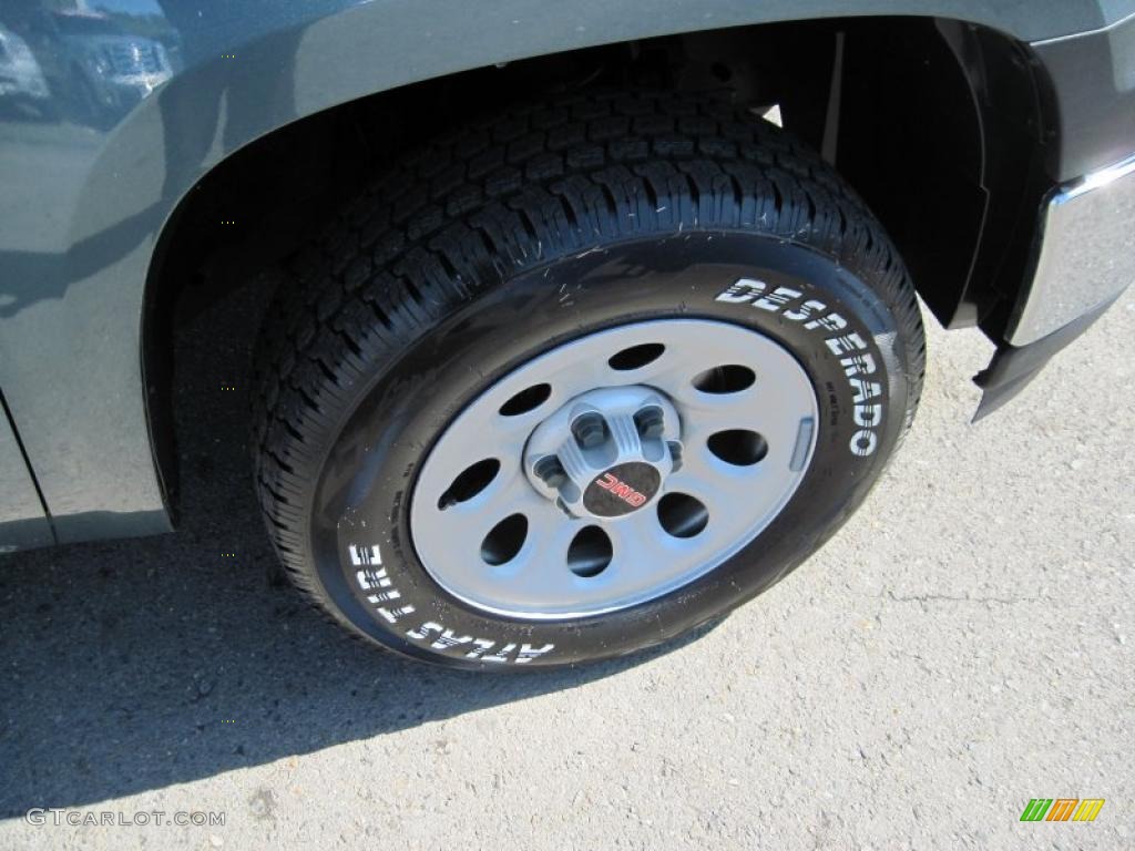 2008 Sierra 1500 Regular Cab - Stealth Gray Metallic / Dark Titanium photo #12