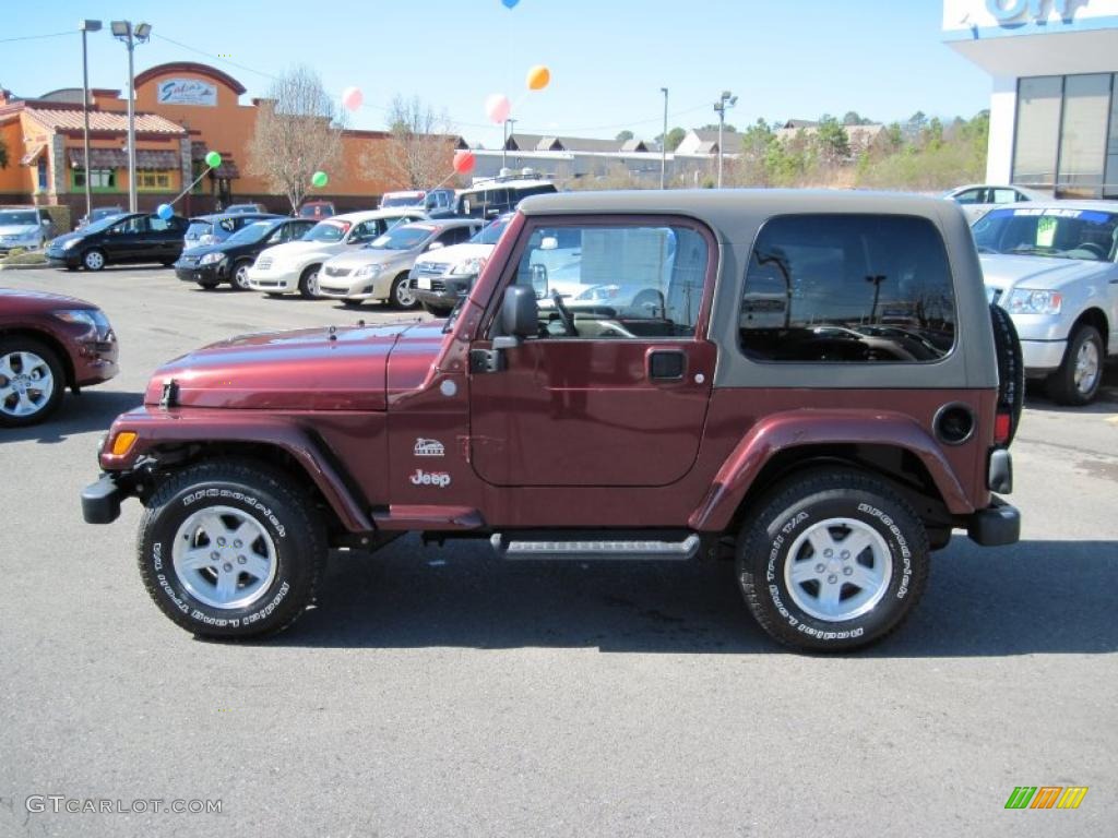 2004 Wrangler Sahara 4x4 - Sienna Pearl / Khaki photo #2