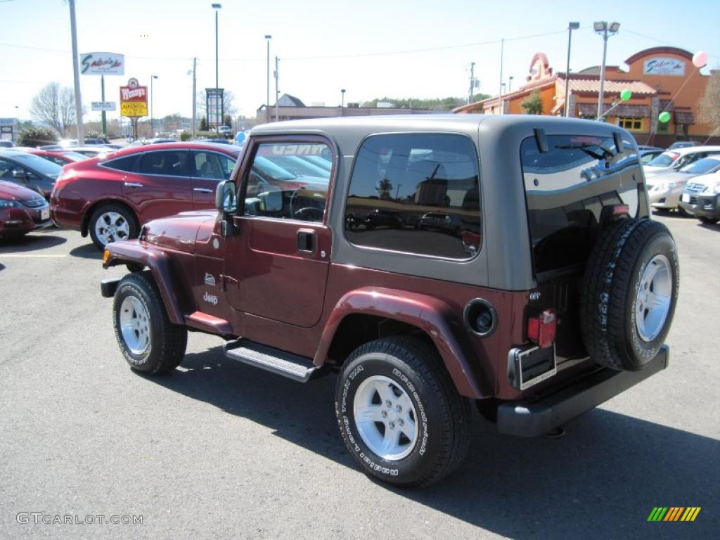 2004 Wrangler Sahara 4x4 - Sienna Pearl / Khaki photo #3