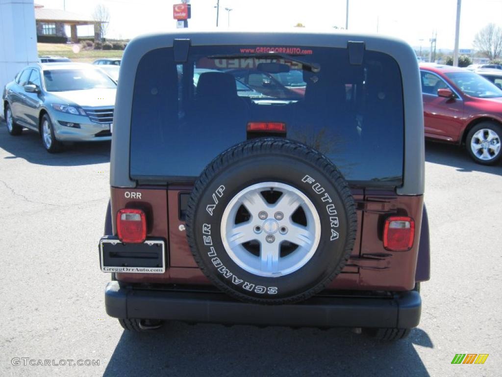 2004 Wrangler Sahara 4x4 - Sienna Pearl / Khaki photo #4