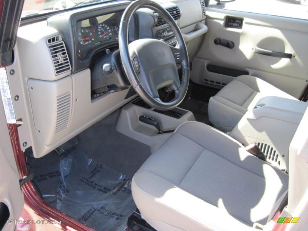 2004 Wrangler Sahara 4x4 - Sienna Pearl / Khaki photo #13