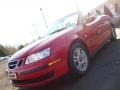 Laser Red 2005 Saab 9-3 Linear Convertible