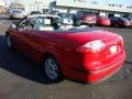 2005 Laser Red Saab 9-3 Linear Convertible  photo #9