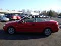2005 Laser Red Saab 9-3 Linear Convertible  photo #10