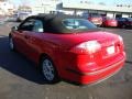 2005 Laser Red Saab 9-3 Linear Convertible  photo #41