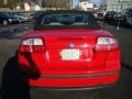 2005 Laser Red Saab 9-3 Linear Convertible  photo #42