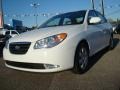 2008 Captiva White Hyundai Elantra GLS Sedan  photo #1