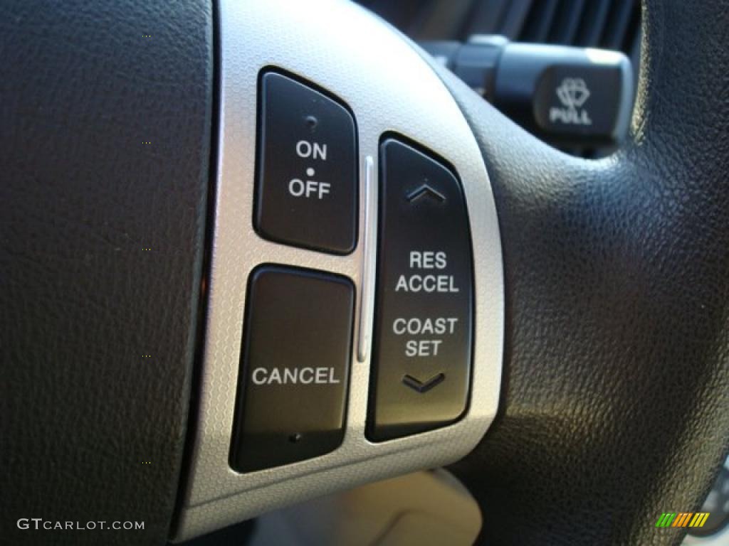 2008 Elantra GLS Sedan - Captiva White / Beige photo #17