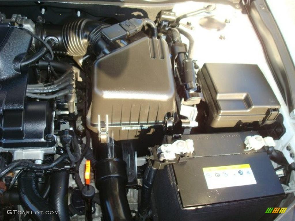 2008 Elantra GLS Sedan - Captiva White / Beige photo #21