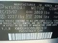 QuickSilver Metallic - Elantra GLS Sedan Photo No. 24