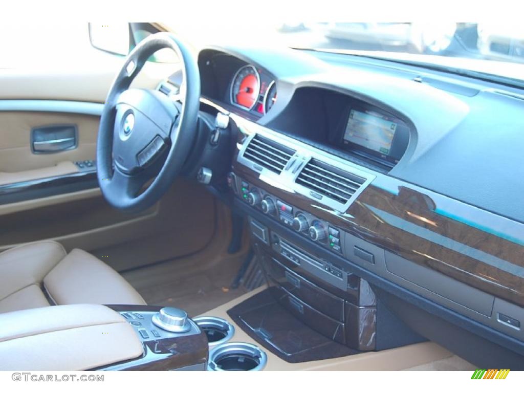 2008 7 Series 750i Sedan - Alpine White / Beige photo #11