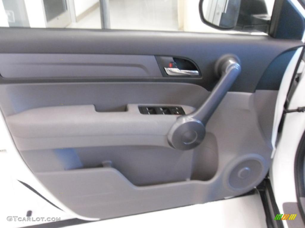 2008 CR-V EX 4WD - Taffeta White / Gray photo #10