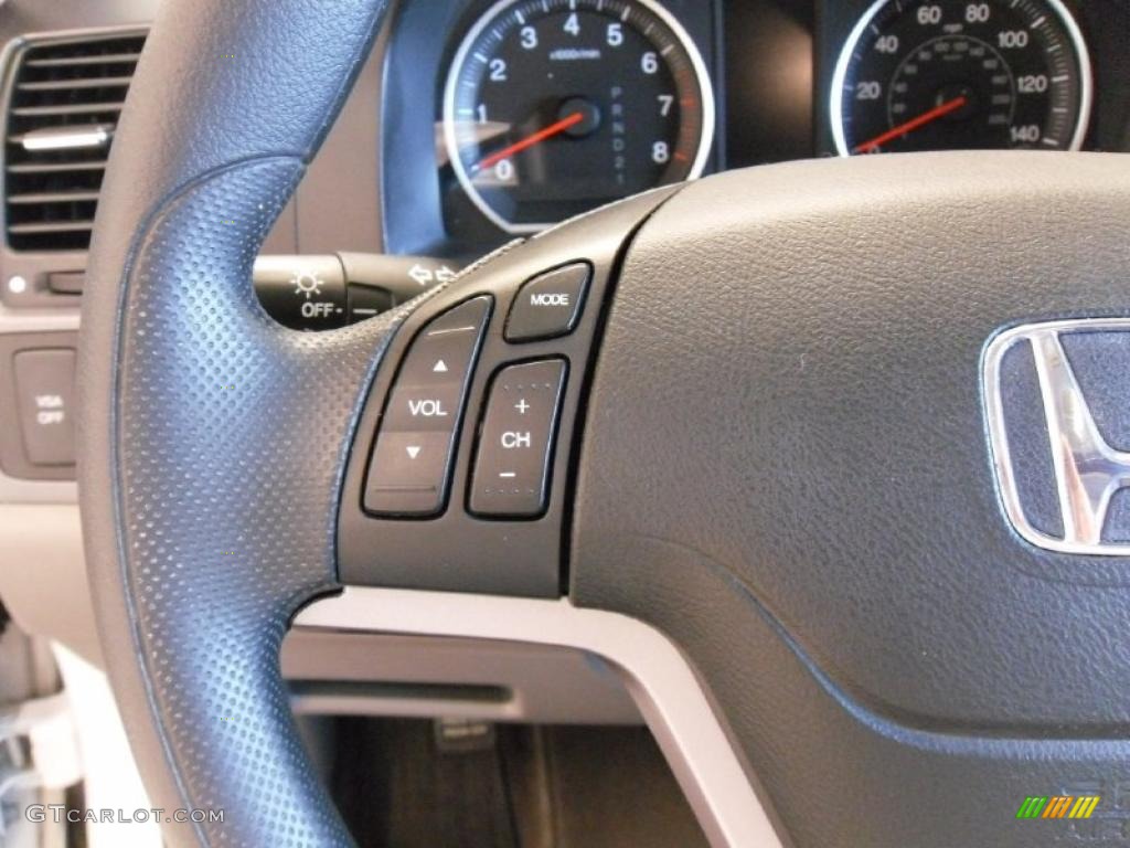 2008 CR-V EX 4WD - Taffeta White / Gray photo #13