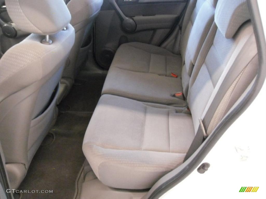 2008 CR-V EX 4WD - Taffeta White / Gray photo #15