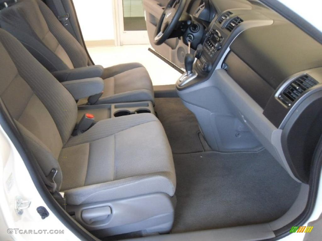 2008 CR-V EX 4WD - Taffeta White / Gray photo #20